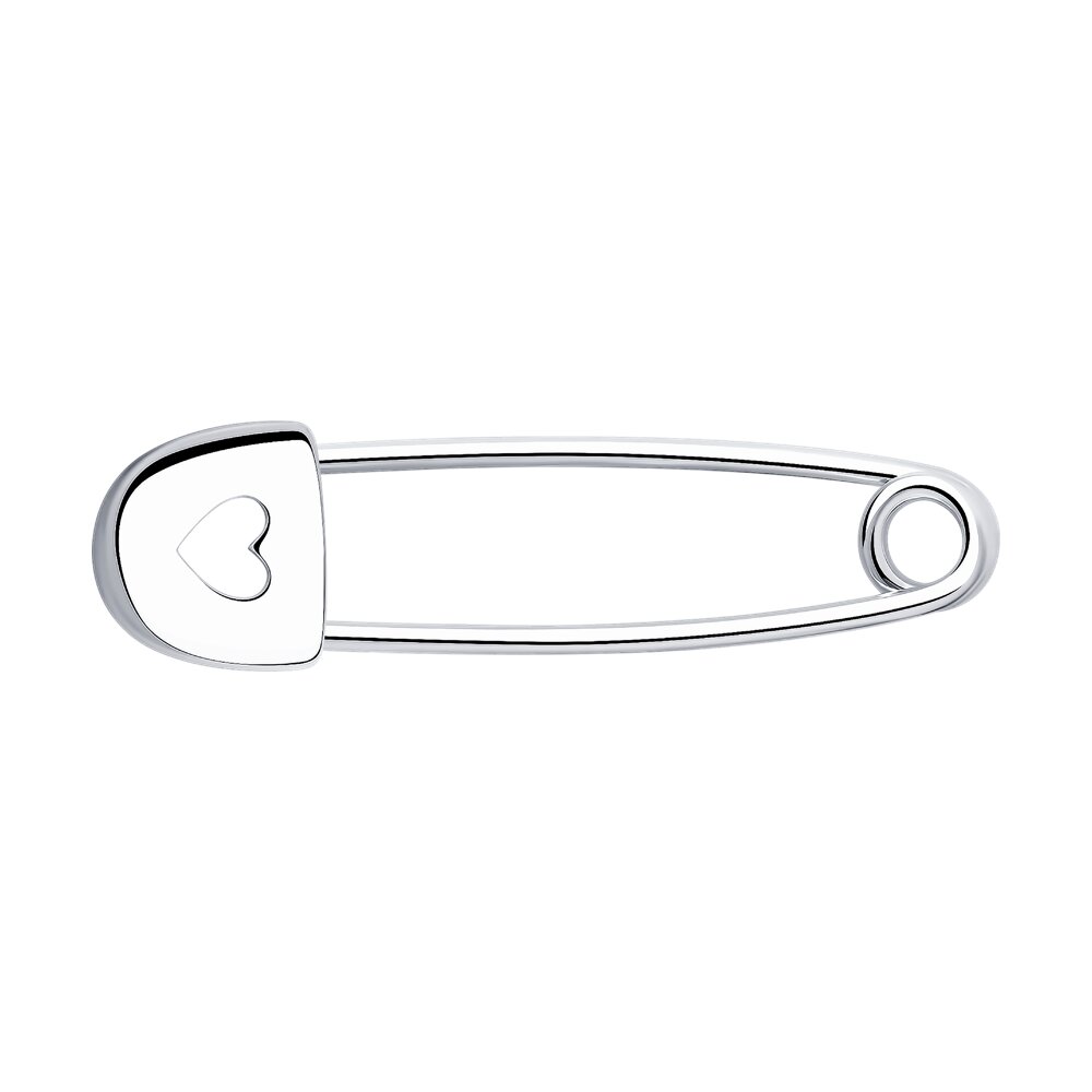Брошь из серебра  94040095 Брошь (Ag 925)