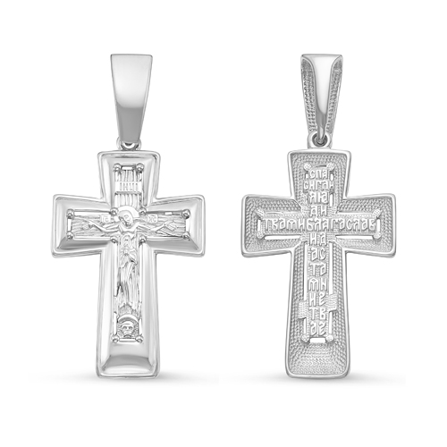 Крест из серебра с080511 Крест (Ag 925)
