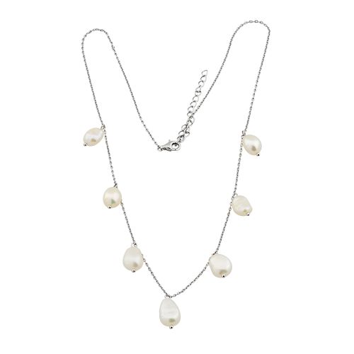 Колье из серебра с жемчугом SAL2302 Колье (Ag 925)