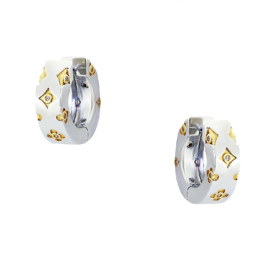 Серьги из серебра с кубическим цирконием SE33555-BM Серьги (Ag 925)
