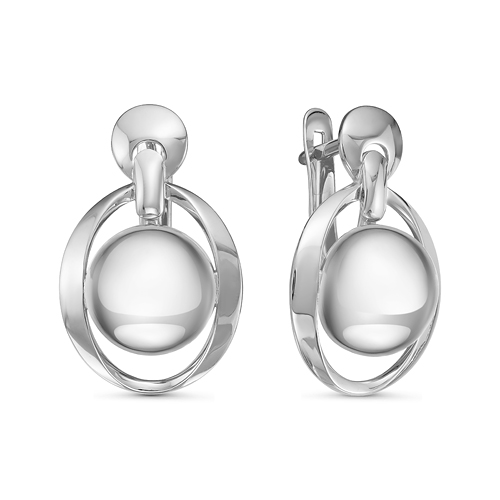 Серьги из серебра   с221305 Серьги (Ag 925)