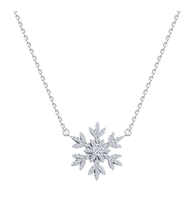 Колье из серебра с фианитами 94071289-91 Колье (Ag 925)