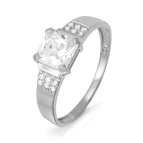 Кольцо из серебра с фианитами  с113328 Кольцо (Ag 925)