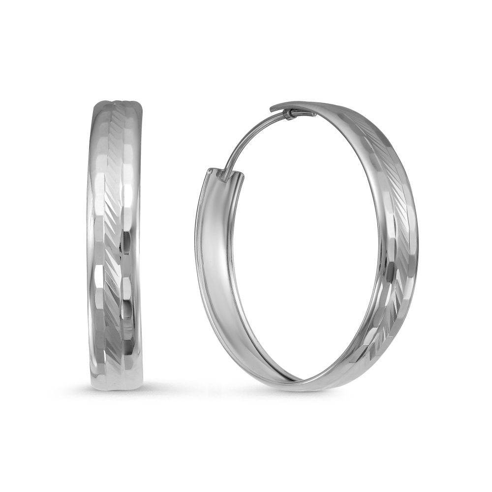 Серьги из серебра конго с520099/30 Серьги (Ag 925)