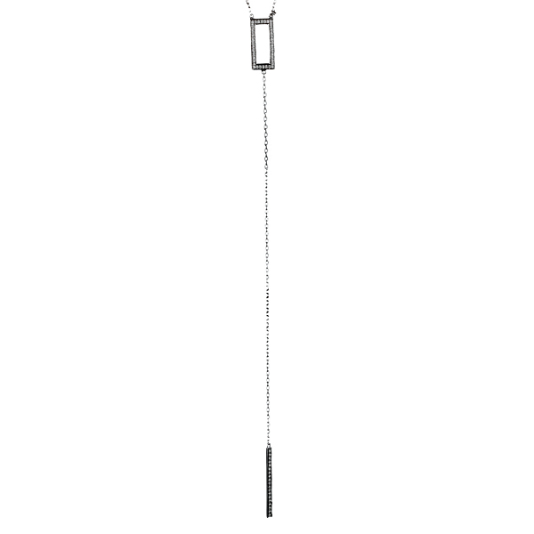 Колье из серебра с кубическим цирконием  952002C052103 Колье (Ag 925)
