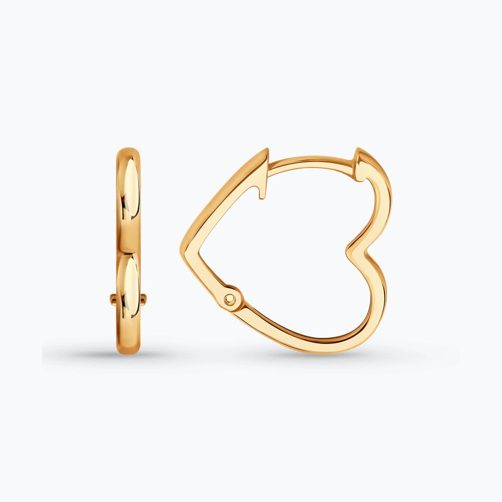 Серьги из золота 0200585 Серьги (Au 585)
