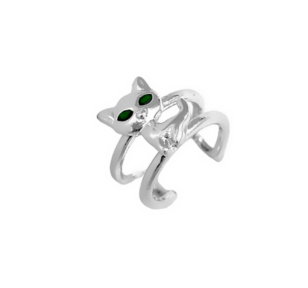 Серьги из серебра каффы 26777191 Серьги каффы (Ag 925)