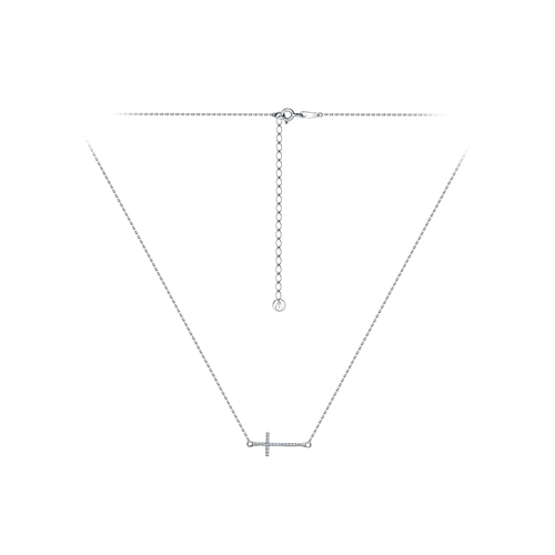 Колье из серебра с фианитами Кл6349-7535 Колье (Ag 925)