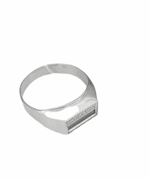 Кольцо из серебра с фианитами  54-02-429 Кольцо (Ag 925)