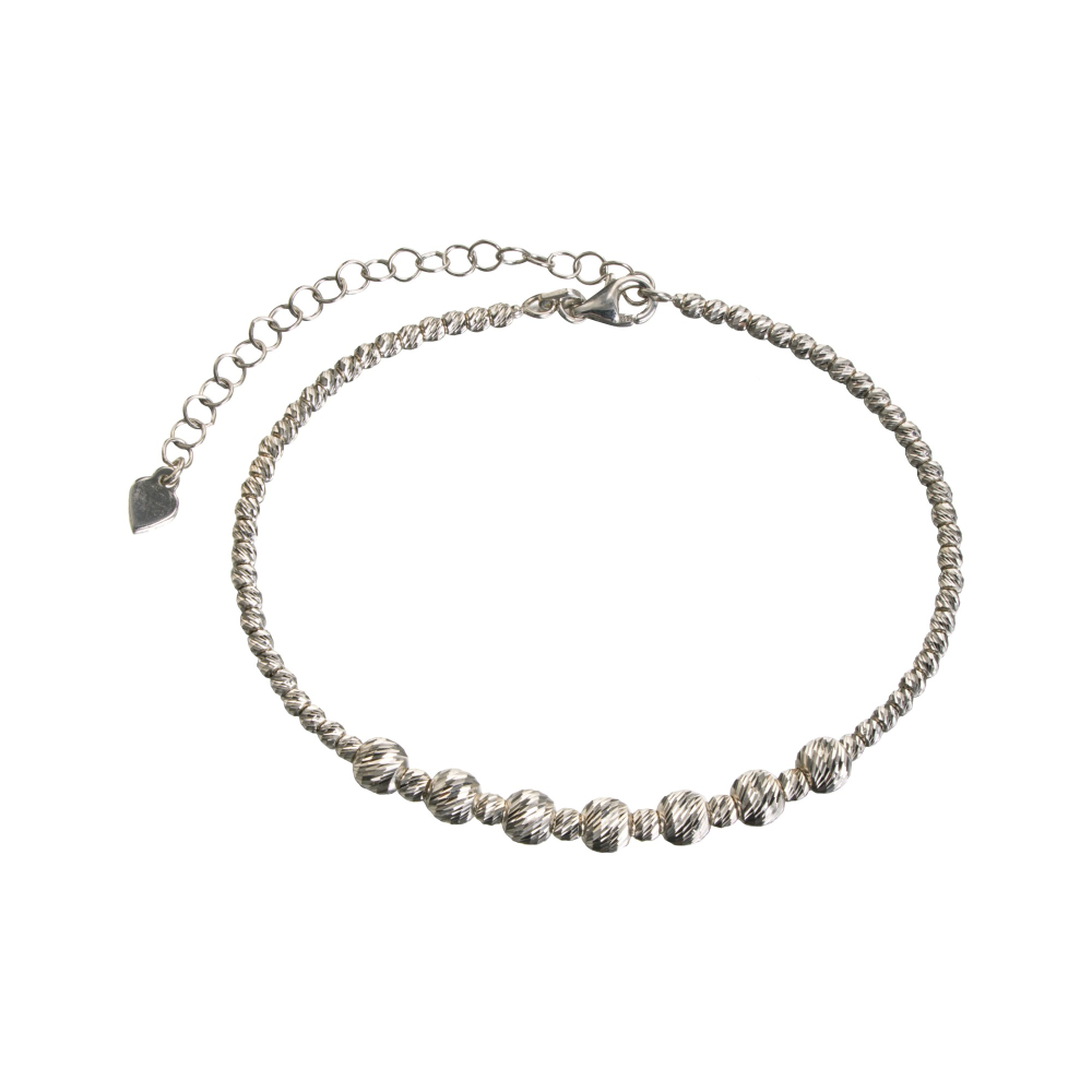 Браслет из серебра с алмазной гранью 22257_BT_WG Браслет (Ag 925)