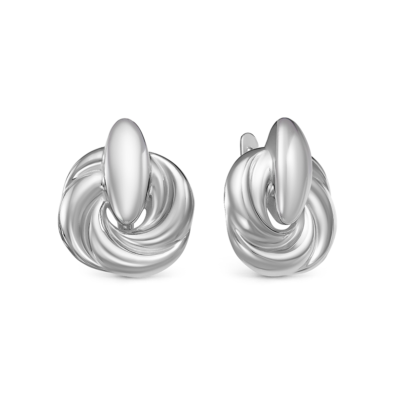 Серьги из серебра   с222557 Серьги (Ag 925)
