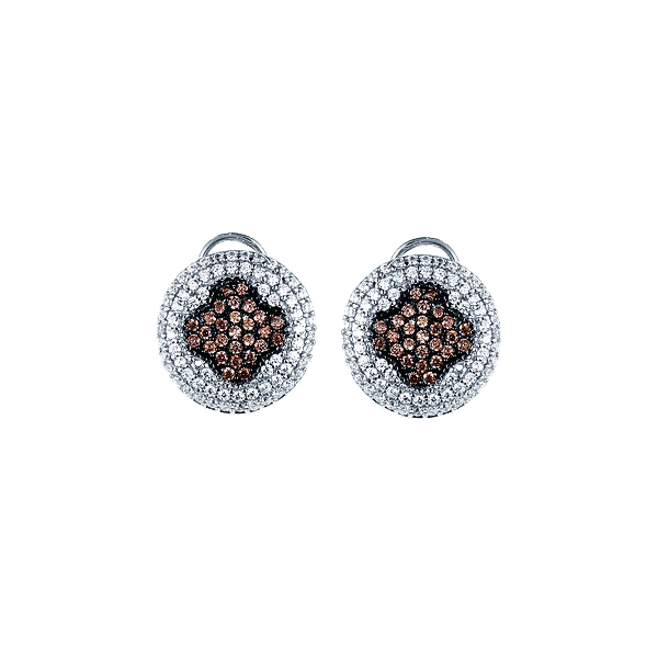 Серьги из серебра с кубическим цирконием 3670009089105 Серьги (Ag 925)