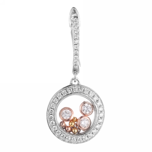 Серьги из серебра с кубическим цирконием 0370006026905 Серьги (Ag 925)