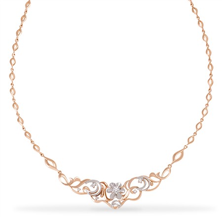 Колье из золота с бриллиантами 6-116 Колье (Au 585)