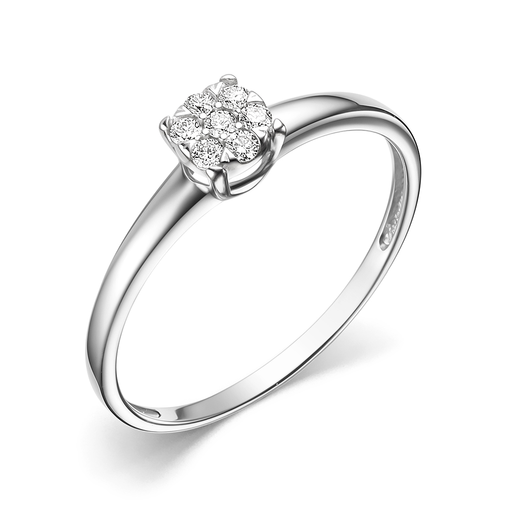 Кольцо из золота с бриллиантами К/1055-0220 Кольцо (Au 585)