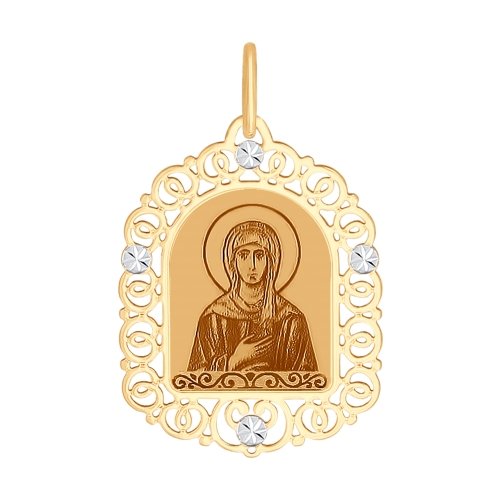 Подвеска из золота иконка 103353 Подвеска икона (Au 585)