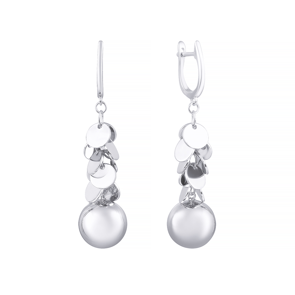 Серьги из серебра   0100025038917 Серьги (Ag 925)