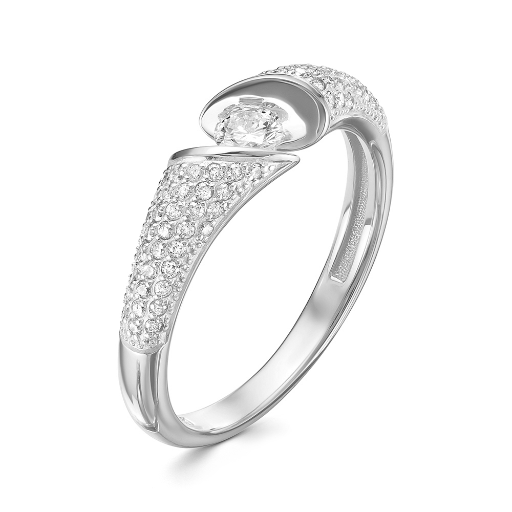 Кольцо из белого золота с бриллиантами 3209-11001 Кольцо (Au 585)