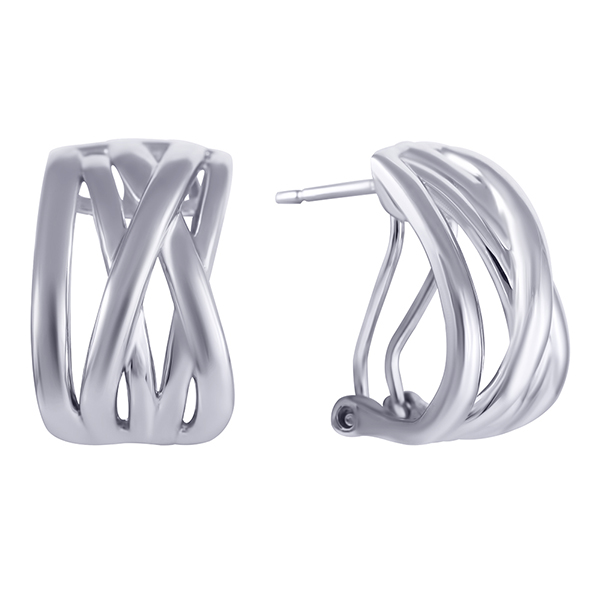 Серьги из серебра   2600001077214 Серьги (Ag 925)