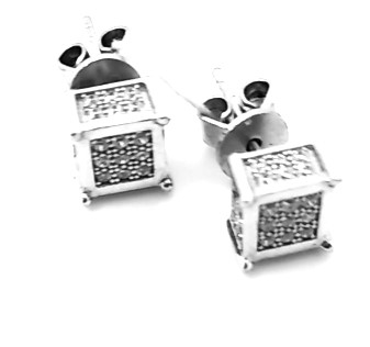 Серьги из серебра пусеты 58640*01773204 Серьги пусеты (Ag 925)