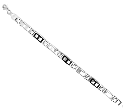 Браслет из серебра с эмалью 43101029 Браслет (Ag 925)