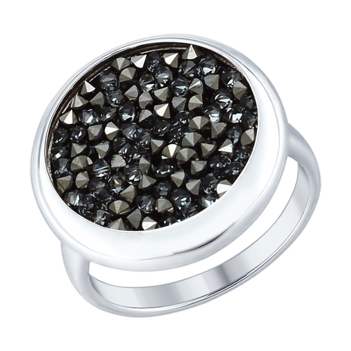 Кольцо из серебра кристаллами Swarovski 94012428 Кольцо (Ag 925)