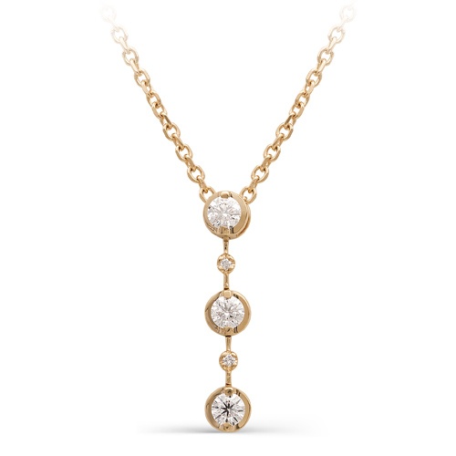 Колье из золота с бриллиантами 1030044 Колье (Au 585)