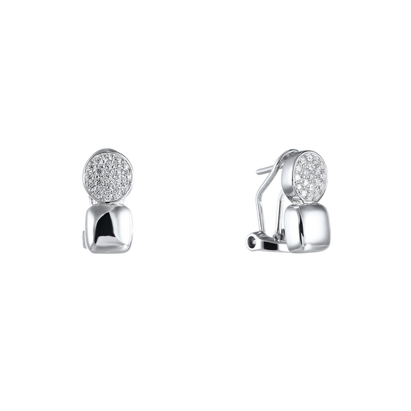 Серьги из серебра с кубическим цирконием 9050005053118 Серьги (Ag 925)