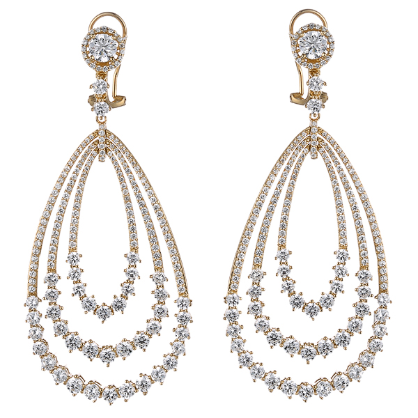 Серьги из серебра с кубическим цирконием 8470002154714 Серьги (Ag 925)