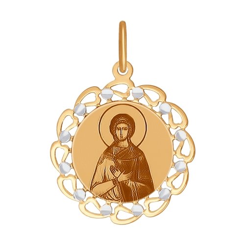 Подвеска из золота иконка 103409 Подвеска икона (Au 585)