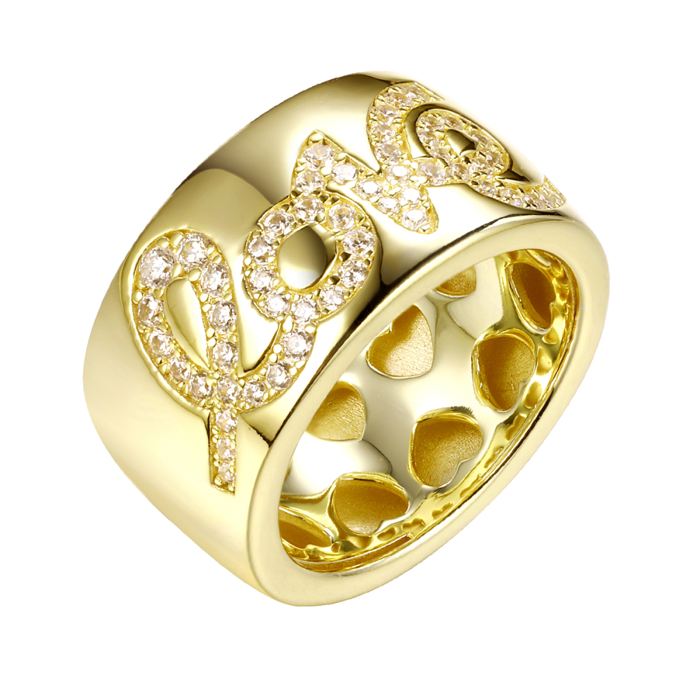 Кольцо из серебра с фианитами  SL-R02988-X-L-X-X-W Кольцо (Ag 925)