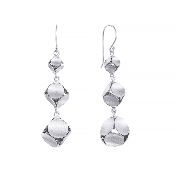 Серьги из серебра   2240002044305 Серьги (Ag 925)