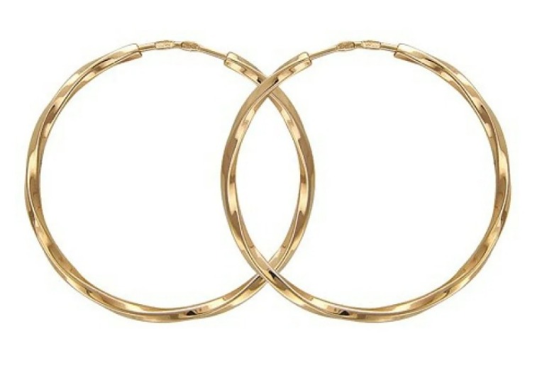 Серьги из золота T100021451 Серьги (Au 585)