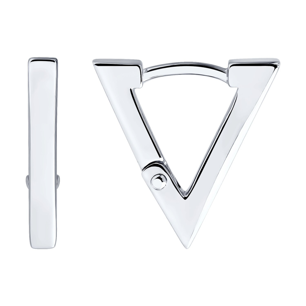 Серьги из серебра   94027661-91 Серьги (Ag 925)