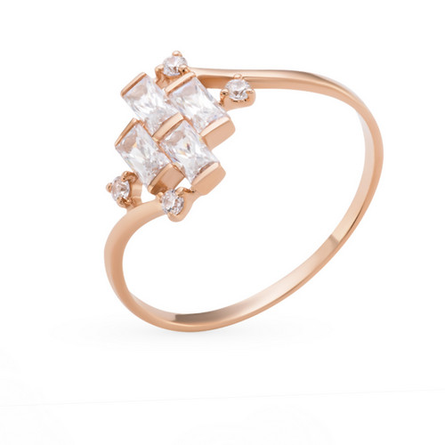Кольцо из золота с фианитами SWAROVSKI Т102017479 Кольцо (Au 585)