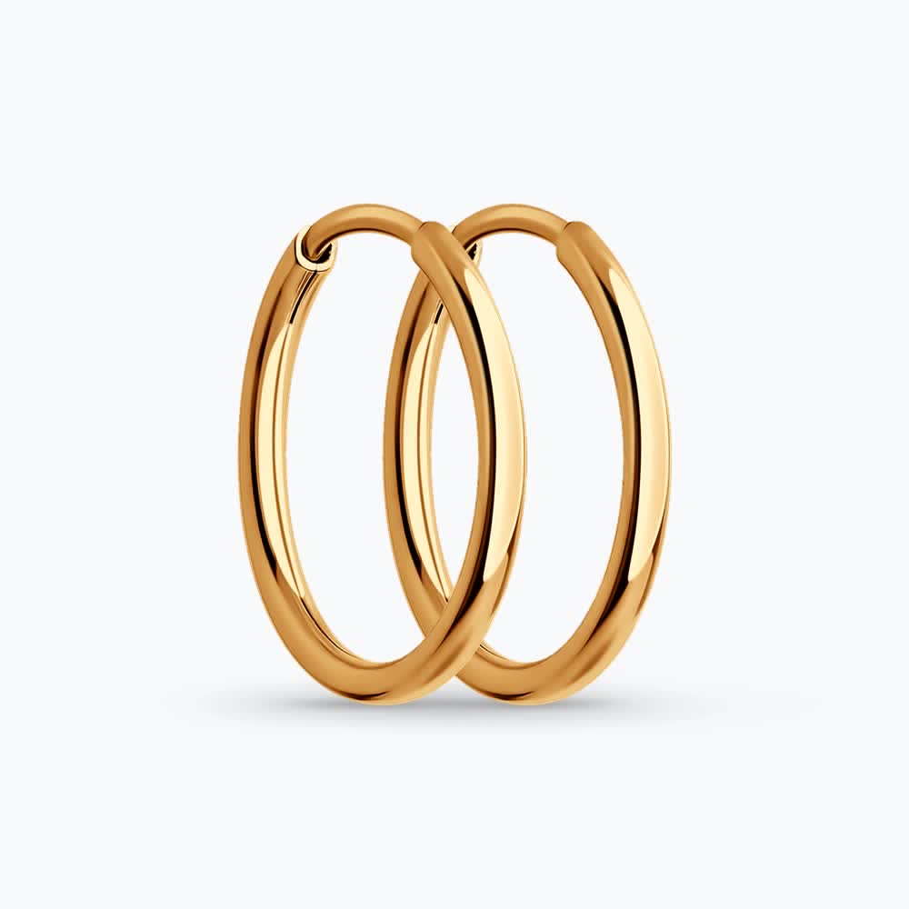 Серьги из золота конго 140001 Серьги (Au 585)