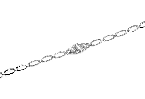 Браслет из серебра с кубическим цирконием 2860004030823 Браслет (Ag 925)