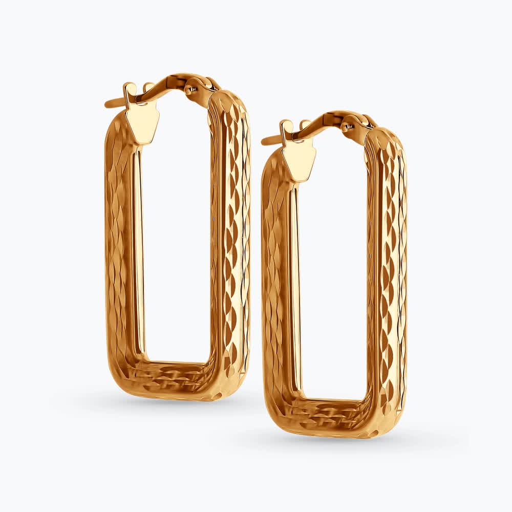 Серьги из золота 029915 Серьги (Au 585)