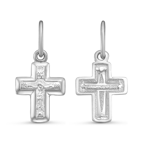 Крест из серебра с080444 Крест (Ag 925)