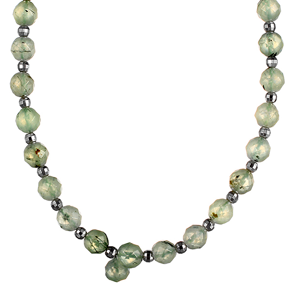 Колье из серебра с кварцем 5590009109802 Колье (Ag 925)