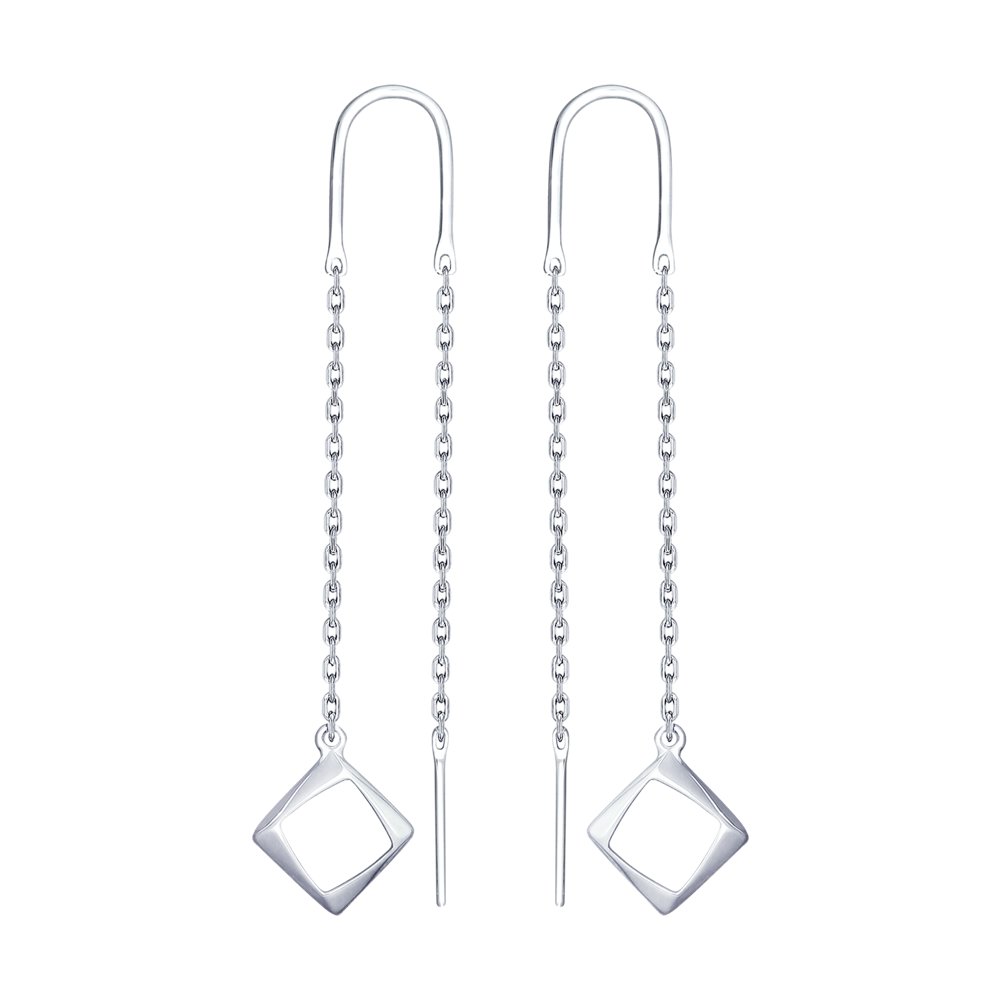 Серьги из серебра   94023241 Серьги (Ag 925)