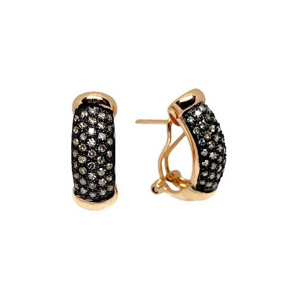 Серьги из золота c бриллиантами E2351114RB003 Серьги (Au 585)