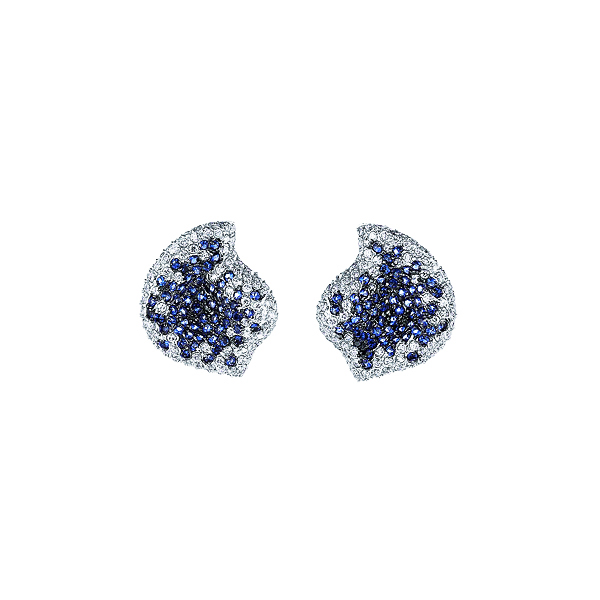 Серьги из серебра с кубическим цирконием 3780002057205 Серьги (Ag 925)