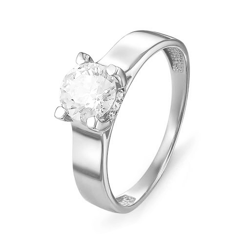 Кольцо из серебра с фианитами  с114463 Кольцо (Ag 925)