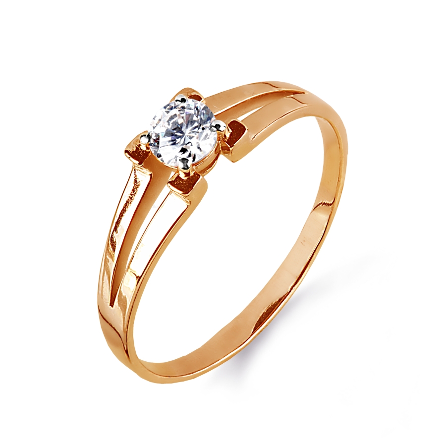 Кольцо из золота с фианитами SWAROVSKI Т142014999 Кольцо (Au 585)