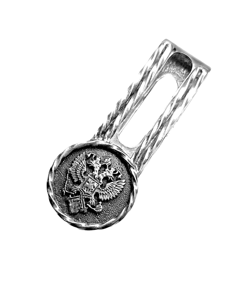 Зажим для денег из серебра З-1 Зажим для денег (Ag 925)