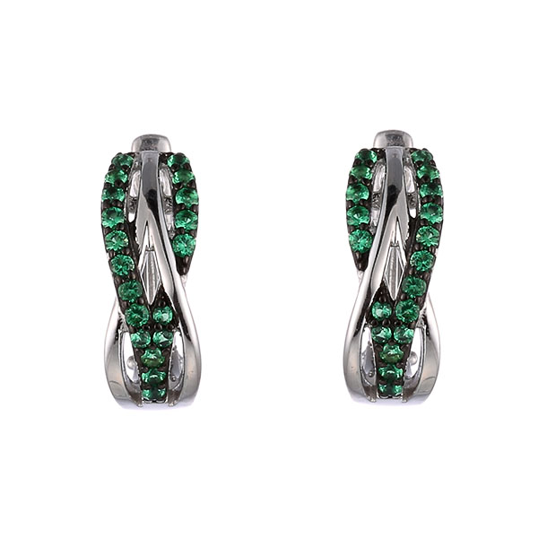 Серьги из серебра с кубическим цирконием 3670008152505 Серьги (Ag 925)