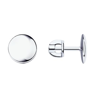 Серьги из серебра пусеты 23002409 Серьги (Ag 925)