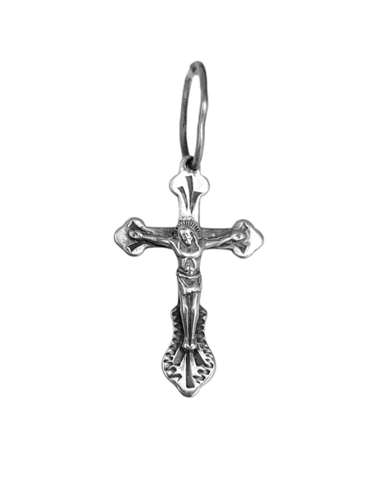 Крест из серебра 3192-МЧ Крест (Ag 925)