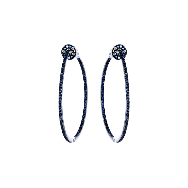 Серьги из серебра с кубическим цирконием 2260005097202 Серьги (Ag 925)